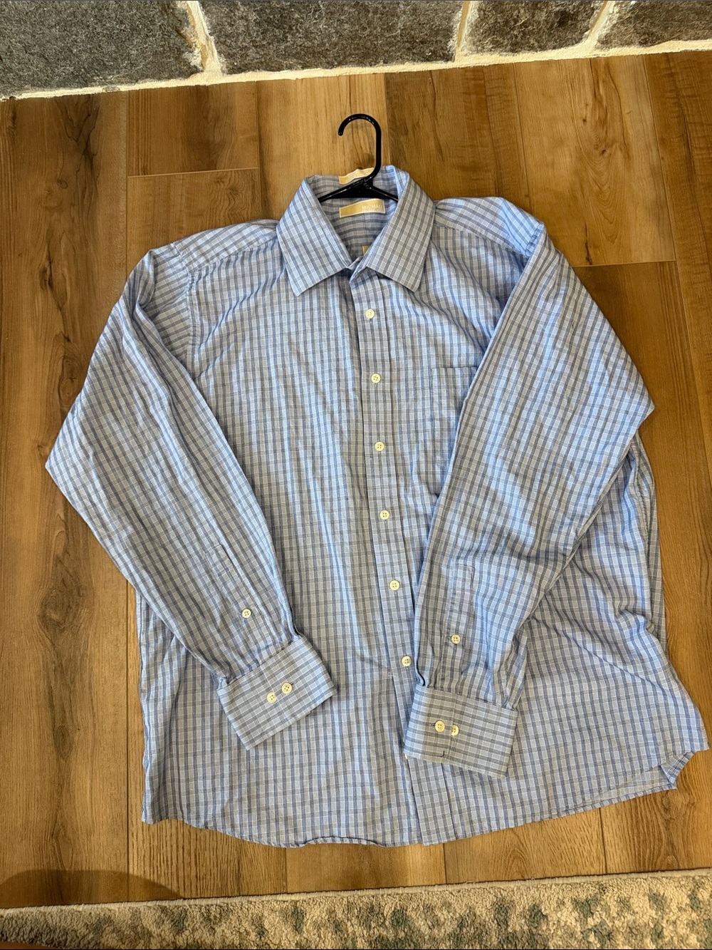 Michael Kors Mens Button Down Casual Shirt XXL